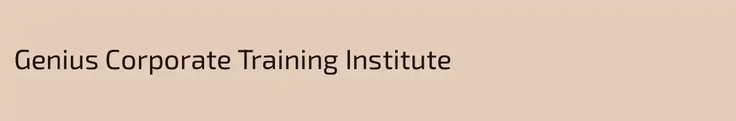 Genius Corporate Training Institute